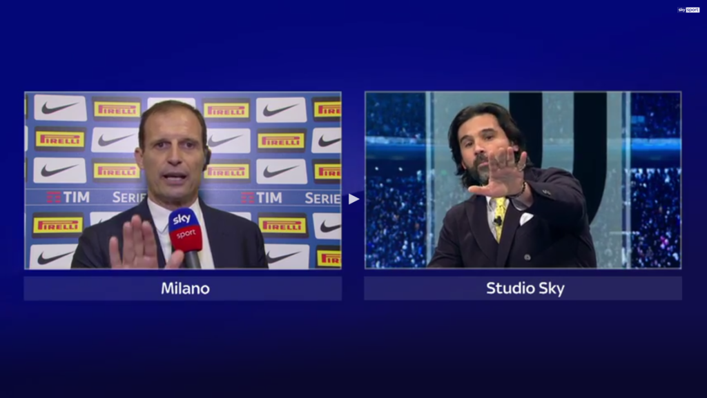 Allegri Juventus Motta - Puntero